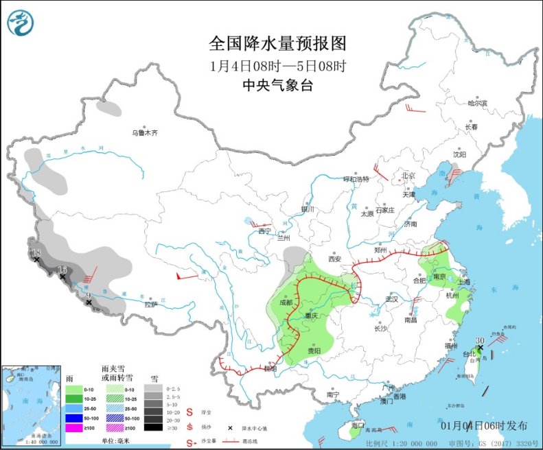 两股冷空气将接连影响我国 中东部大部气温将转为明显偏低