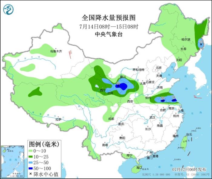 陕西山西等地有强降水 四川盆地江南等地仍有持续性高温