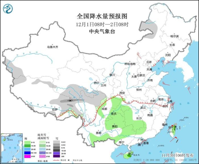 较强冷空气继续影响中东部地区