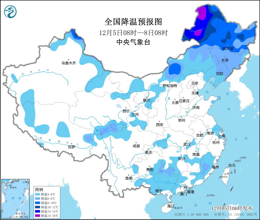 较强冷空气影响北方大部地区