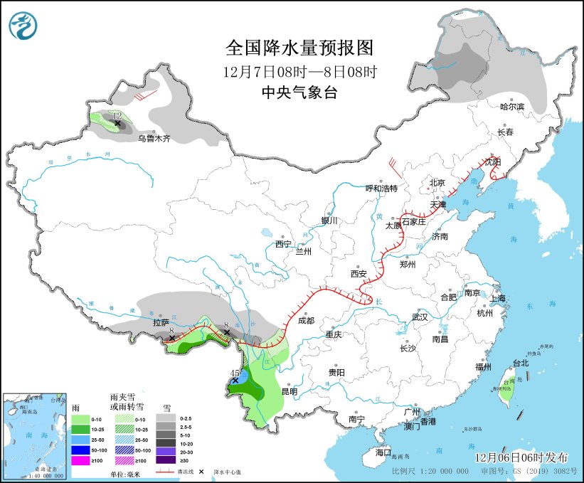 较强冷空气影响北方大部地区