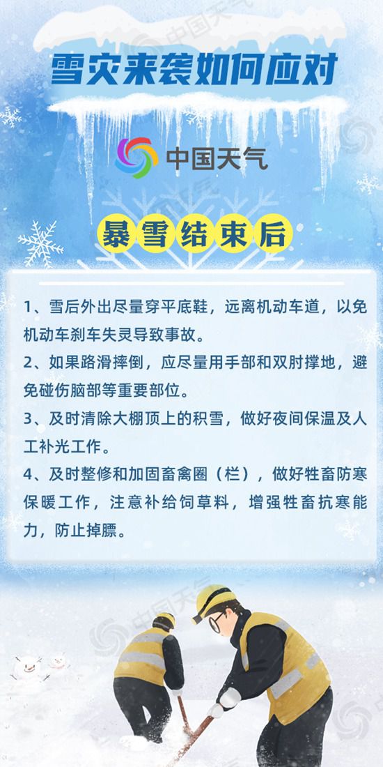 华北黄淮等地迎今冬首场大范围降雪 一文了解暴雪来临前后如何应对