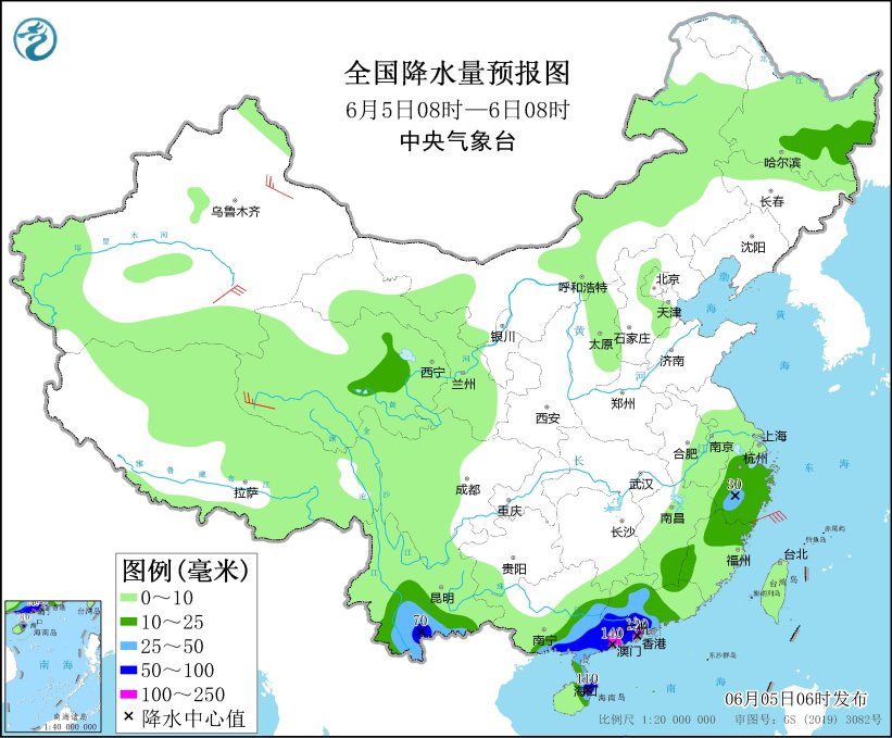 广西广东等地仍有较强降雨