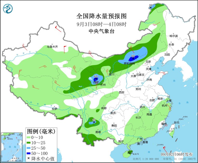 北方地区多降水和冷空气活动 南方地区高温持续