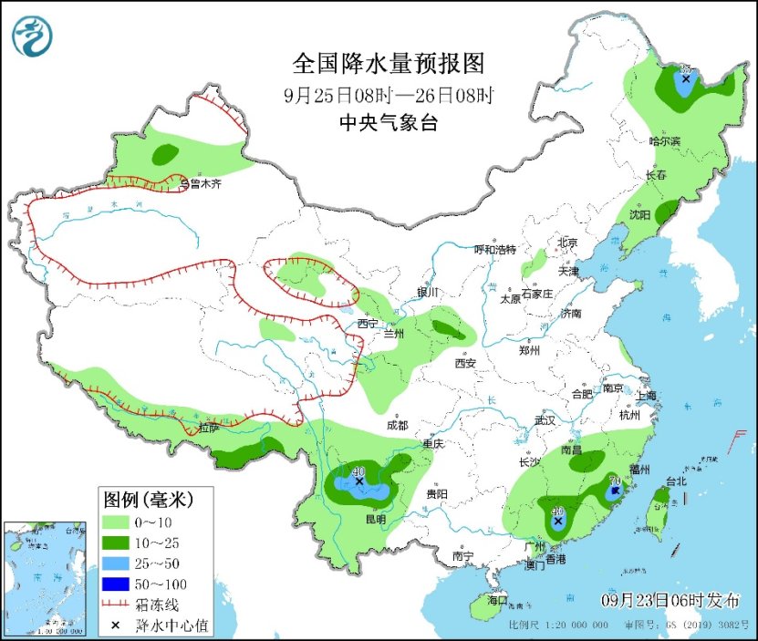 福建广东海南等地强降雨持续 局地有大暴雨或特大暴雨