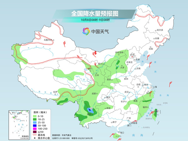 寒露节气开场北方迎新一股弱冷空气 西南地区维持多雨格局