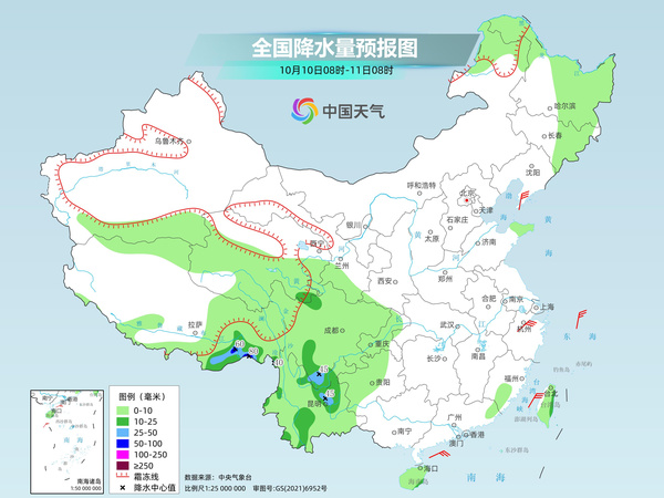 寒露节气开场北方迎新一股弱冷空气 西南地区维持多雨格局