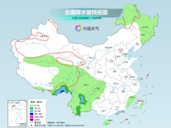 弱冷空气11日前后影响结束 西南地区阴雨模式持续