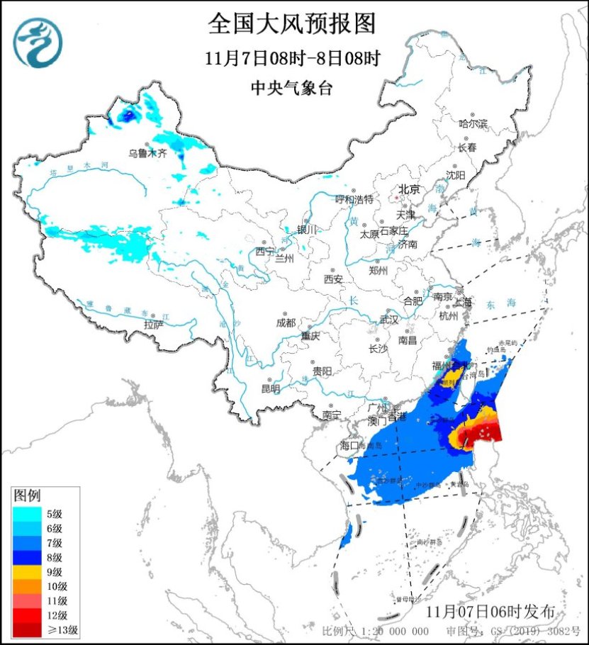 云南等地有较强降水 冷空气将影响新疆内蒙古东北等地