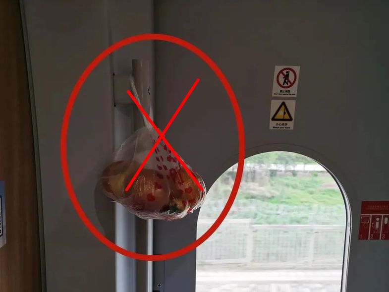 高铁列车上,行李应该怎么放?