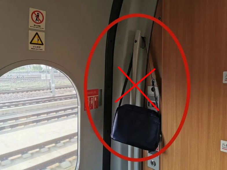 高铁列车上,行李应该怎么放?