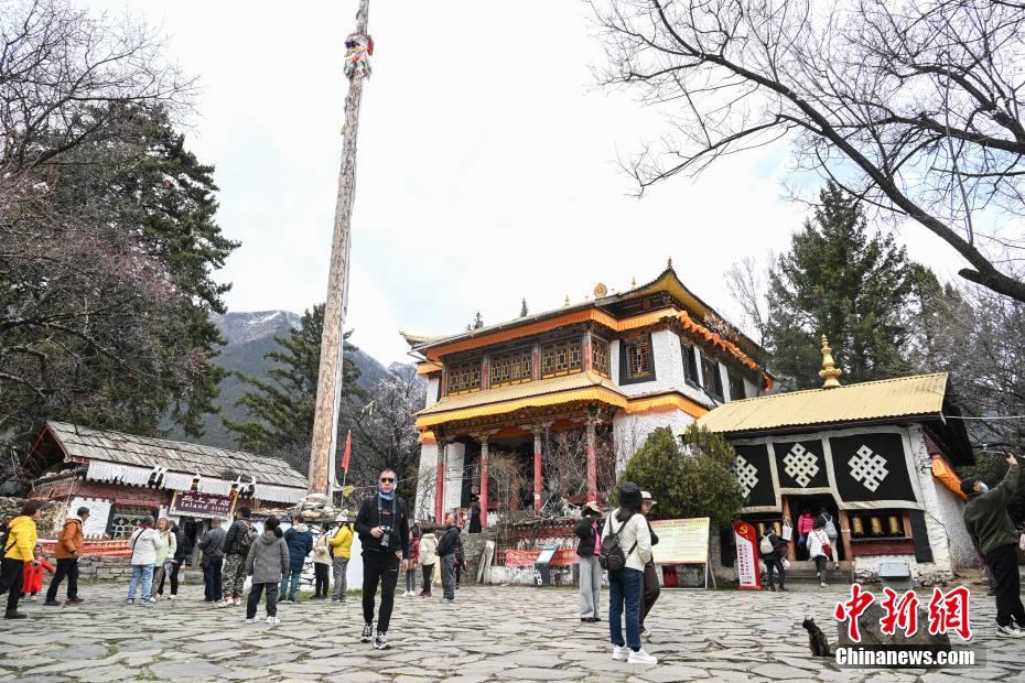 西藏林芝：巴松措“圈粉”八方游客