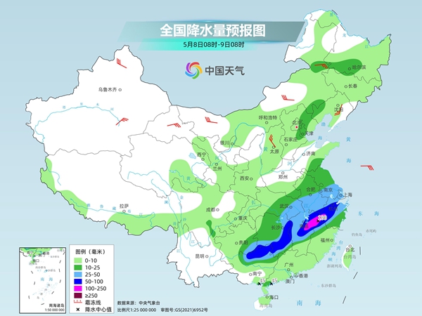 明起南方新一轮降雨来袭 全国大部气温波动上升