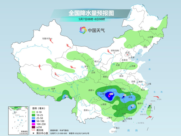 全国降水增多增强 北方多地风沙降温来袭