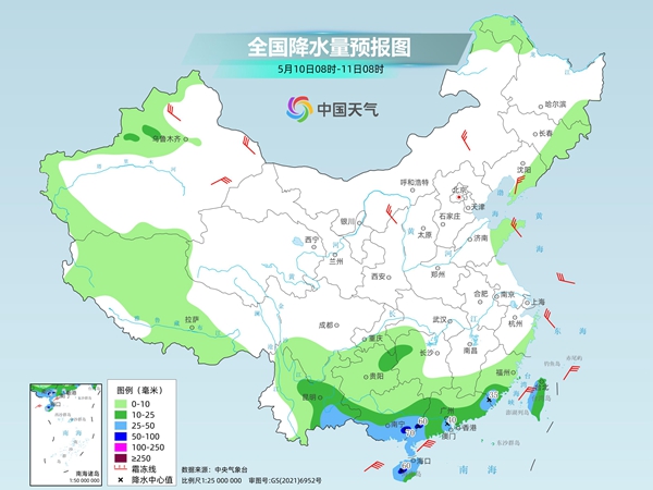 南方降雨进入核心影响时段 华北东北多地凉意加重