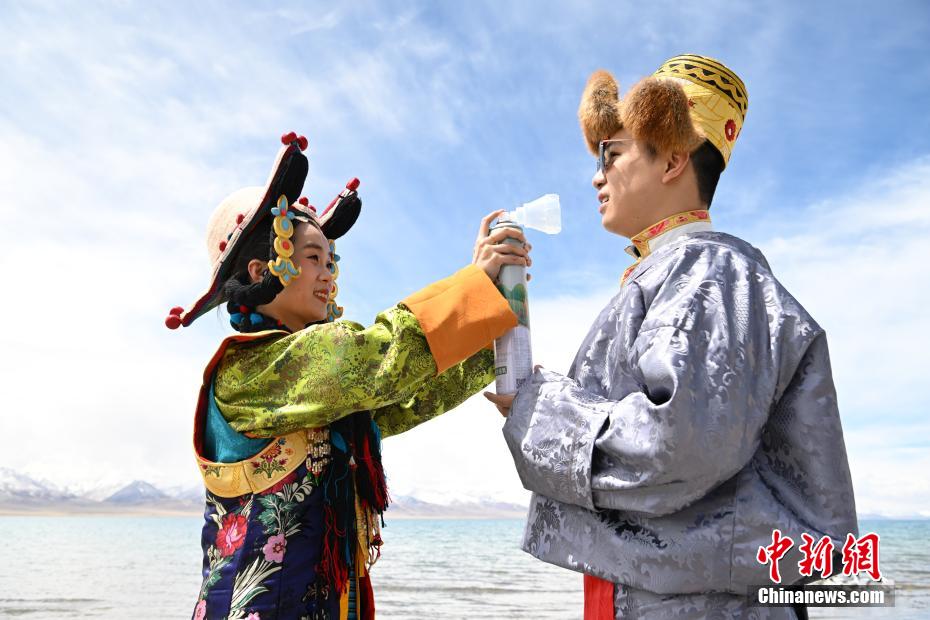 西藏纳木错开湖 共赴文旅之约