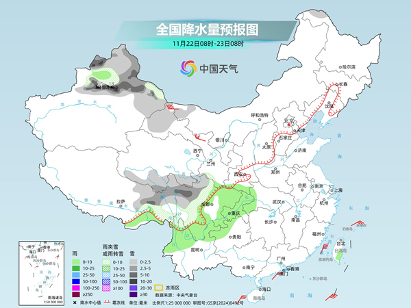 新疆等地雨雪增多或现强降雪 各地气温回升东北地区偏暖显著
