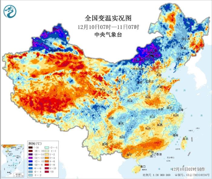 新疆北部降温又降雪 北方将迎来大范围降雪