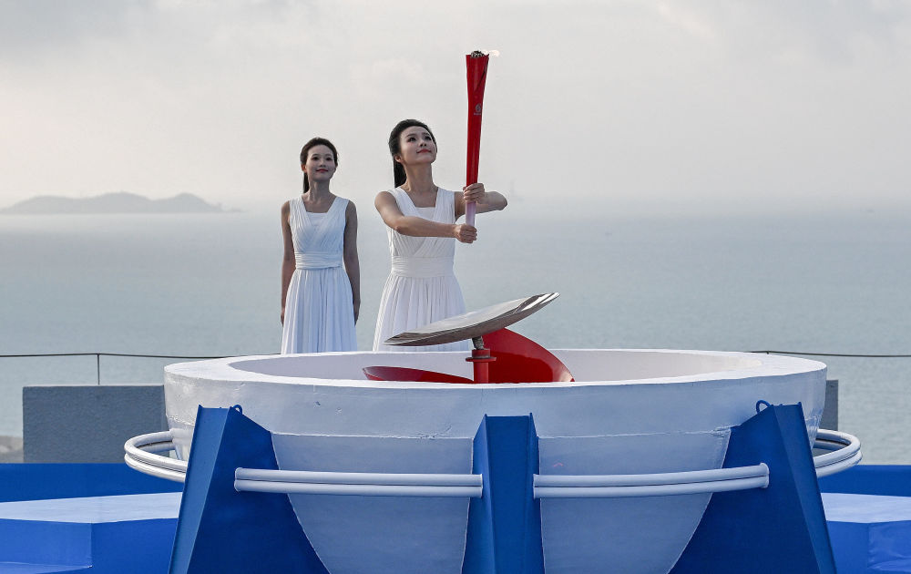 追光 | 74位火炬手，把热情和海风一起传递