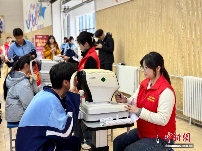 公益接力浙江援青之路 守护青海学子眼健康