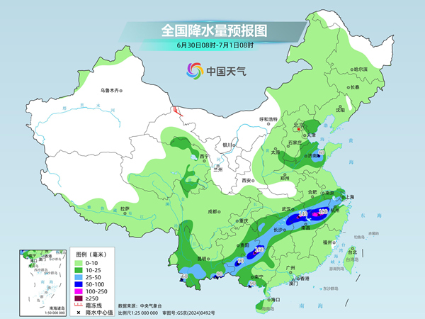 南方新一轮强降雨过程登场 北方多地高温天气发展增多