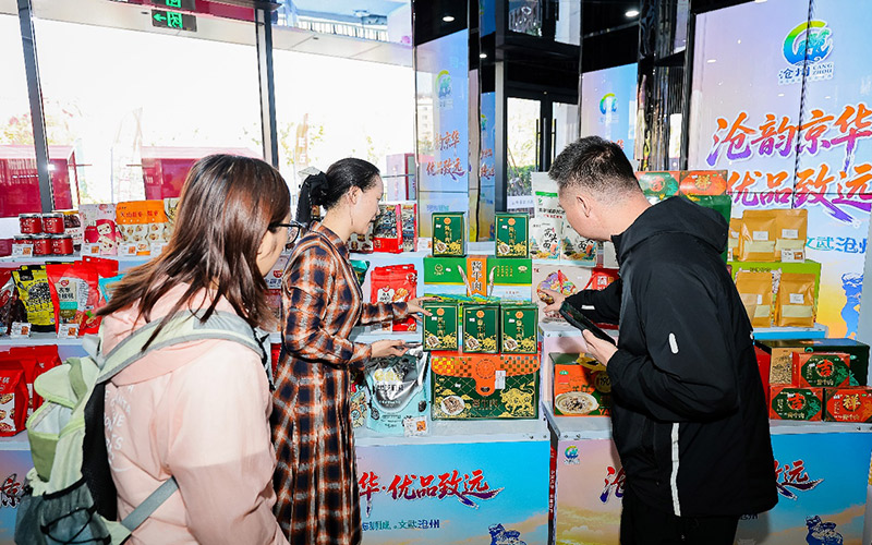 搭建京沧产销协作新桥梁 “渤海粮仓·运河农珍”专场推介在北京丰台举办
