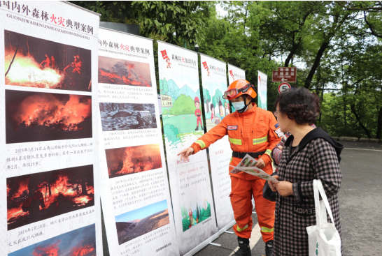花式宣传防火 消防员“操碎了心”