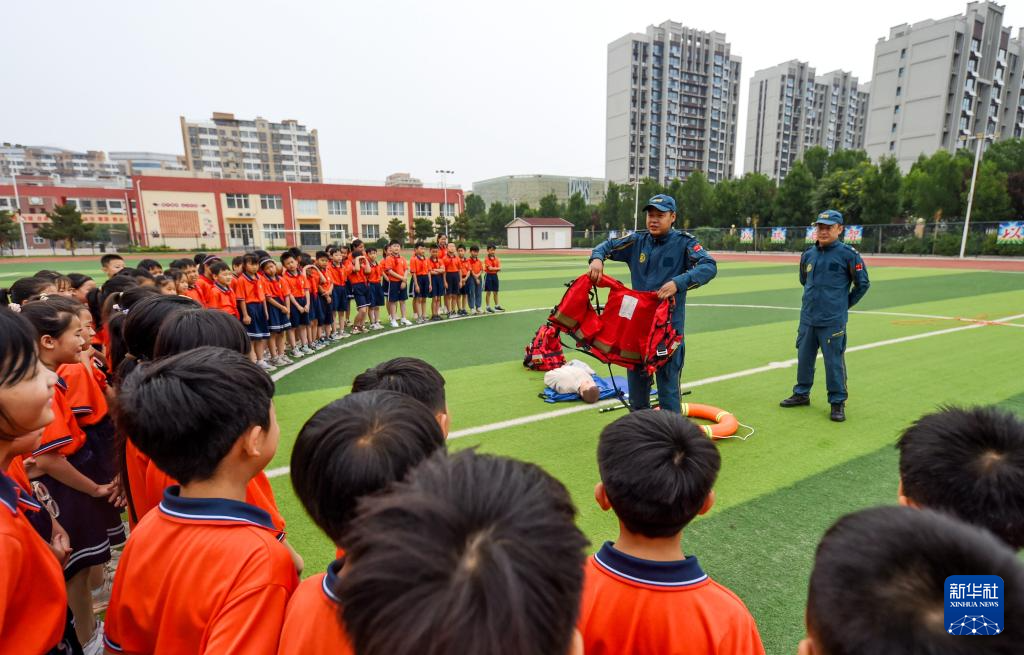 河北邱县:防溺水 迎暑假