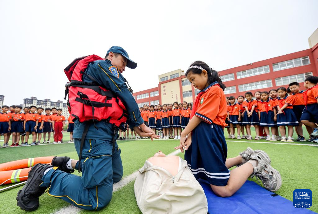河北邱县:防溺水 迎暑假