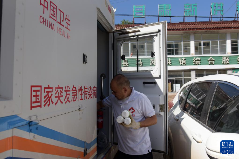 甘肃榆中：积极开展灾后恢复工作