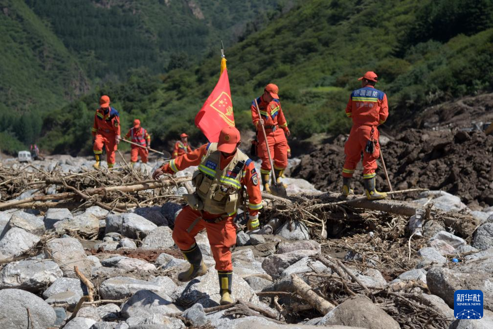 甘肃榆中：积极开展灾后恢复工作