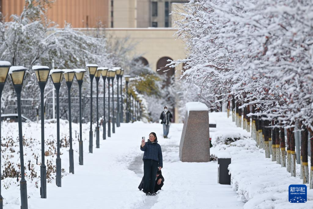 新疆多地迎来降雪
