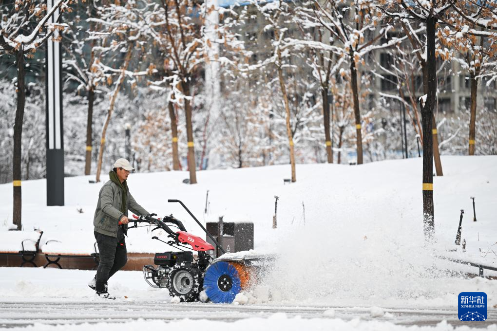 新疆多地迎来降雪