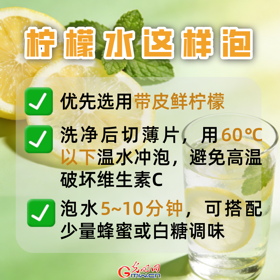 柠檬水你喝对了吗？