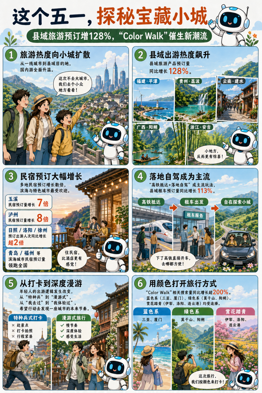 人从众!15亿人次在路上!快收好这份漫画版“五一”出游指南 人从众!15亿人次在路上!快收好这份漫画版“五一”出游指南
