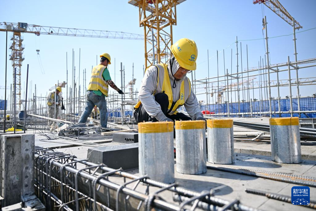 雄安新区大学城疏解配套二期项目加紧建设